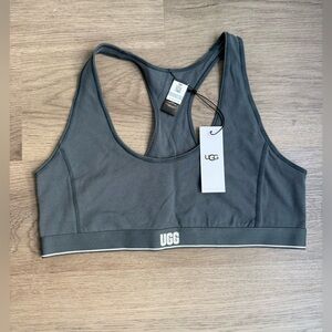 *NWT* Ugg Women’s Missy Logo Bralette Stormy Seas Size XL